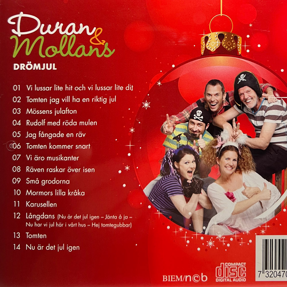 Duran & Mollan - Drömjul (CD)