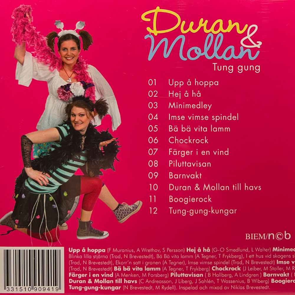 Duran & Mollan - Tung gung (CD)