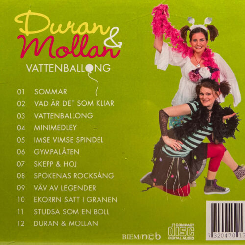 Duran & Mollan - Vattenballong (CD)