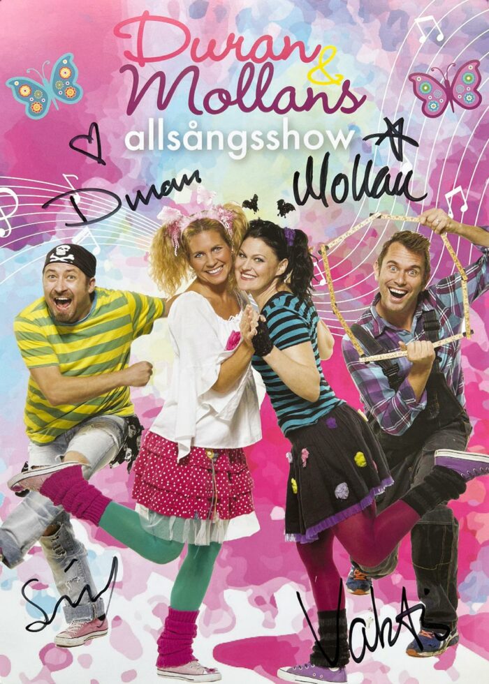 Duran & Mollan - Affisch, signerad